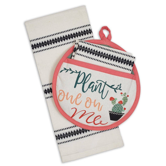 Plant One On Me Potholder Gift Set